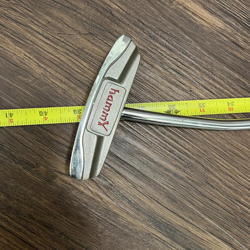 Hammy Putter Makes Putts Makes Sense Golf Mens RH Steel Long Putter SEE