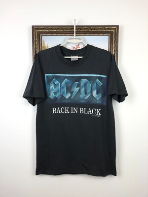 90s FUCT AC/DC ヴィンテージTシャツ Vintage 90s Ac/dc the Razors Edge Tour Distressed T-shirt Size XL