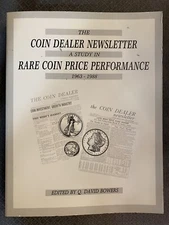 The Coin Dealer Newsletter Greysheet Study In Rare Coin Price 1963-1988 527 Page
