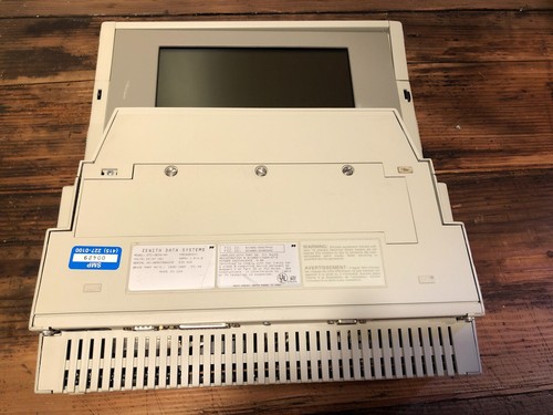 Vintage Zenith Data Systems ZTC-3034-MO 386 Laptop / Portable - Picture 6 of 8