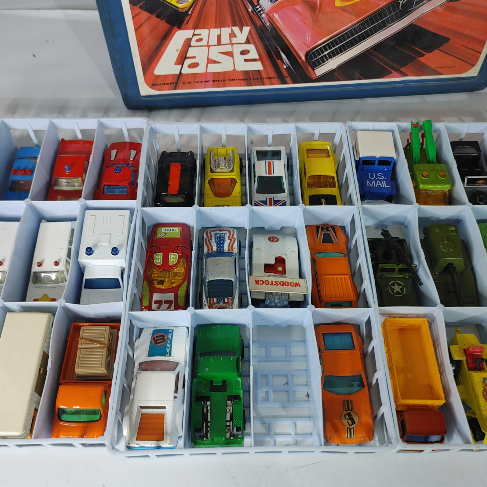 Vintage Matchbox Toy Cars w/ Case Matchbox / Juniors Lot eBay