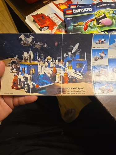 Inserto de catálogo Lego 1981 - Espacio, castillo amarillo 6075, ciudad, barco, Fabuland - Imagen 2 de 10