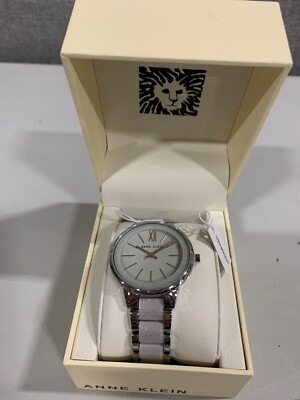 [Anne Klein] ドレスウォッチ AK/5037SVTT レディース シルバー Watch Anne Klein AK/2787SVTT Two-Tone Bracelet - A. Ally & Sons
