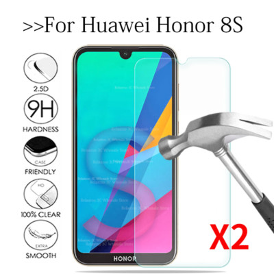 2PCS For Huawei Honor 8S 8s Tempered Glass Film Cover Guard Screen Protector