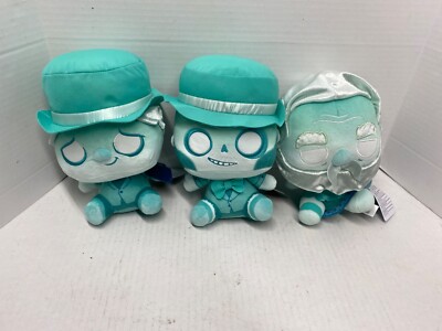 Funko Pop Plush Lot of 3 Haunted Mansion Hitchhiking Ghosts Ezra, Gus, & Phineas