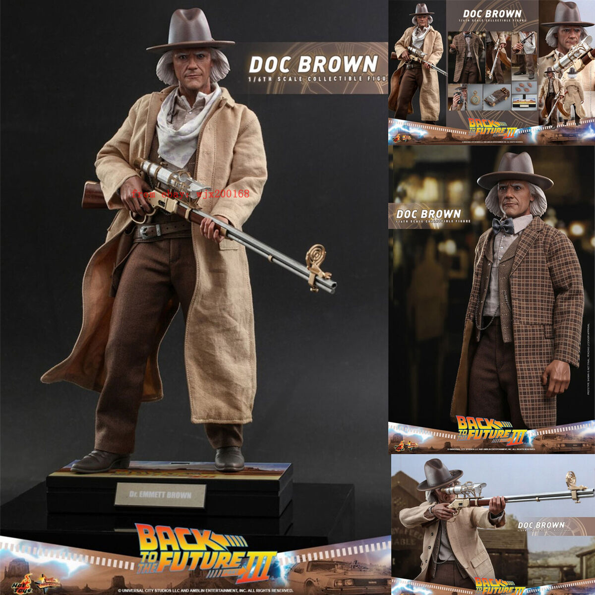 ホットトイズ 1/6 バック・トゥ・ザ・フューチャー PART3 ホットトイズ 1/6 バック・トゥ・ザ・フューチャー PART3