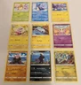 Pokémon McDonalds 2022 - COMPLETE NON-HOLO SET - 9 Non-Holo Cards - Match Battle