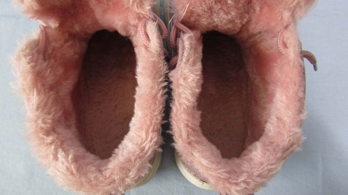 VAHS Pink Chunky Trainers, Fur Lined. Been worn a few times - Picture 6 of 11