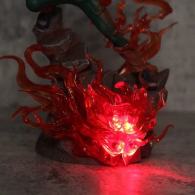 Figurine Naruto Might Guy 28cm Lumineuse LED - Statue Collector 2024