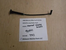 90241 Mercury 1980 50hp 4cyl 2str manual choke knob T41