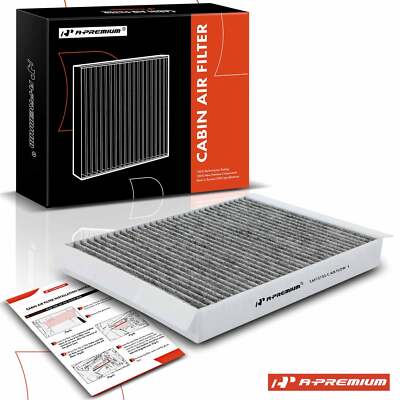 A-Premium Activated Carbon Cabin Air Filter for Ford Mustang 2015-2018 2-Door