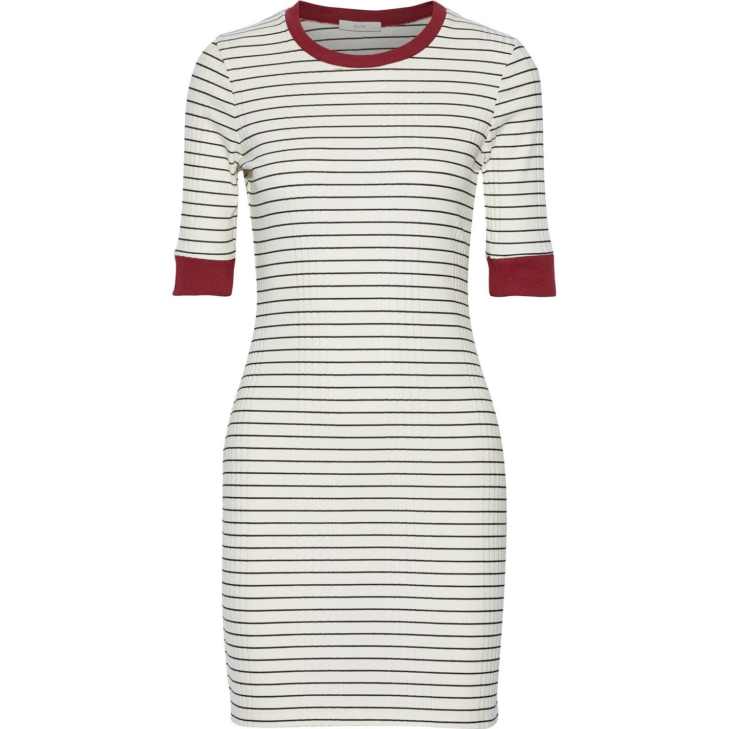 NWT Womens Size Medium Nordstrom Joie Porcelain Tayanita Striped T-Shirt Dress