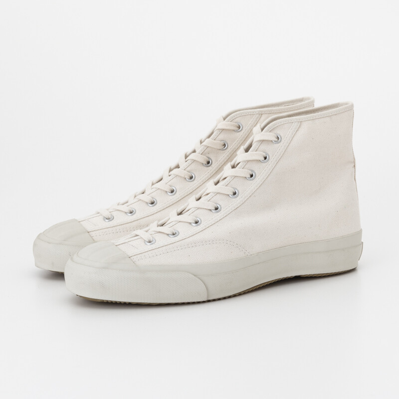 Moonstar Fine Vulcanized Unisex Shoes GYM CLASSIC HI WHITE
