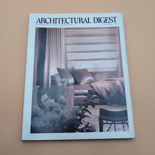 Architectural Digest Magazine October 1983 Natalia Makarova NY Postmodernism - 第 1/4 張圖片
