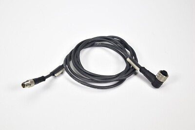 IFM E11266, Connection cable L=2m plug straight M8 to socket angled M12 #W1