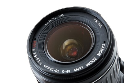 Canon EOS Kiss Digital DN Black | EF-S 18-55mm f/3.5-5.6 | Digital