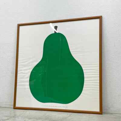 Enzo Mari Poster DUE, LA PERA | eBay