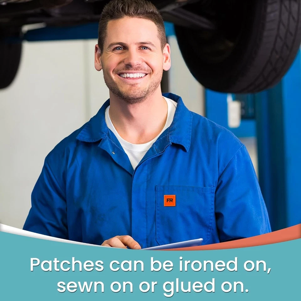 Parches FR para planchar ropa (paquete de 10) fr placa de repuesto Foto 2 de 4