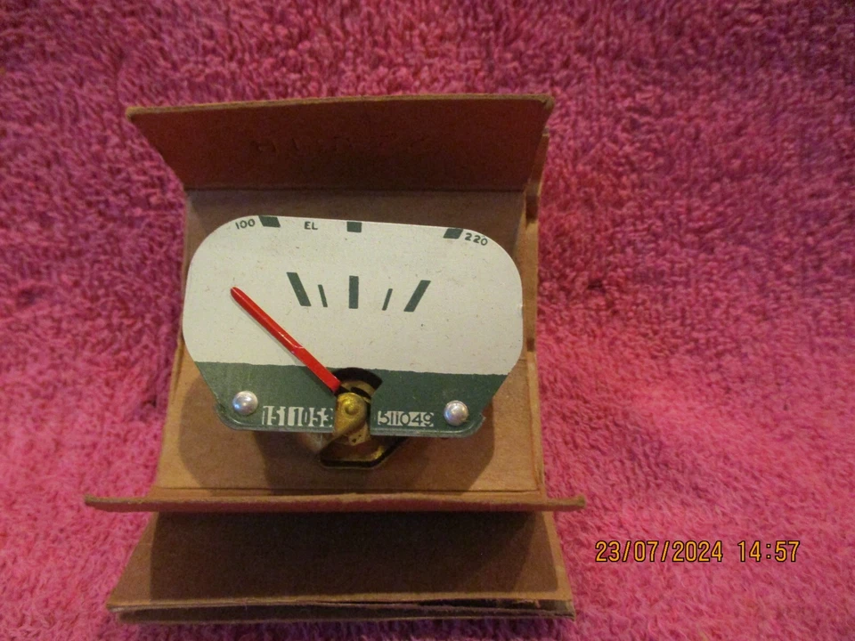 Pontiac Custom Torpedo 1941 como nuevo GM 1511053 medidor de temperatura envío gratuito Foto 4 de 4