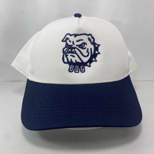 BDG BullDog Baseball Hat Snapback Urban Outfitters Exclusive - White / Navy New