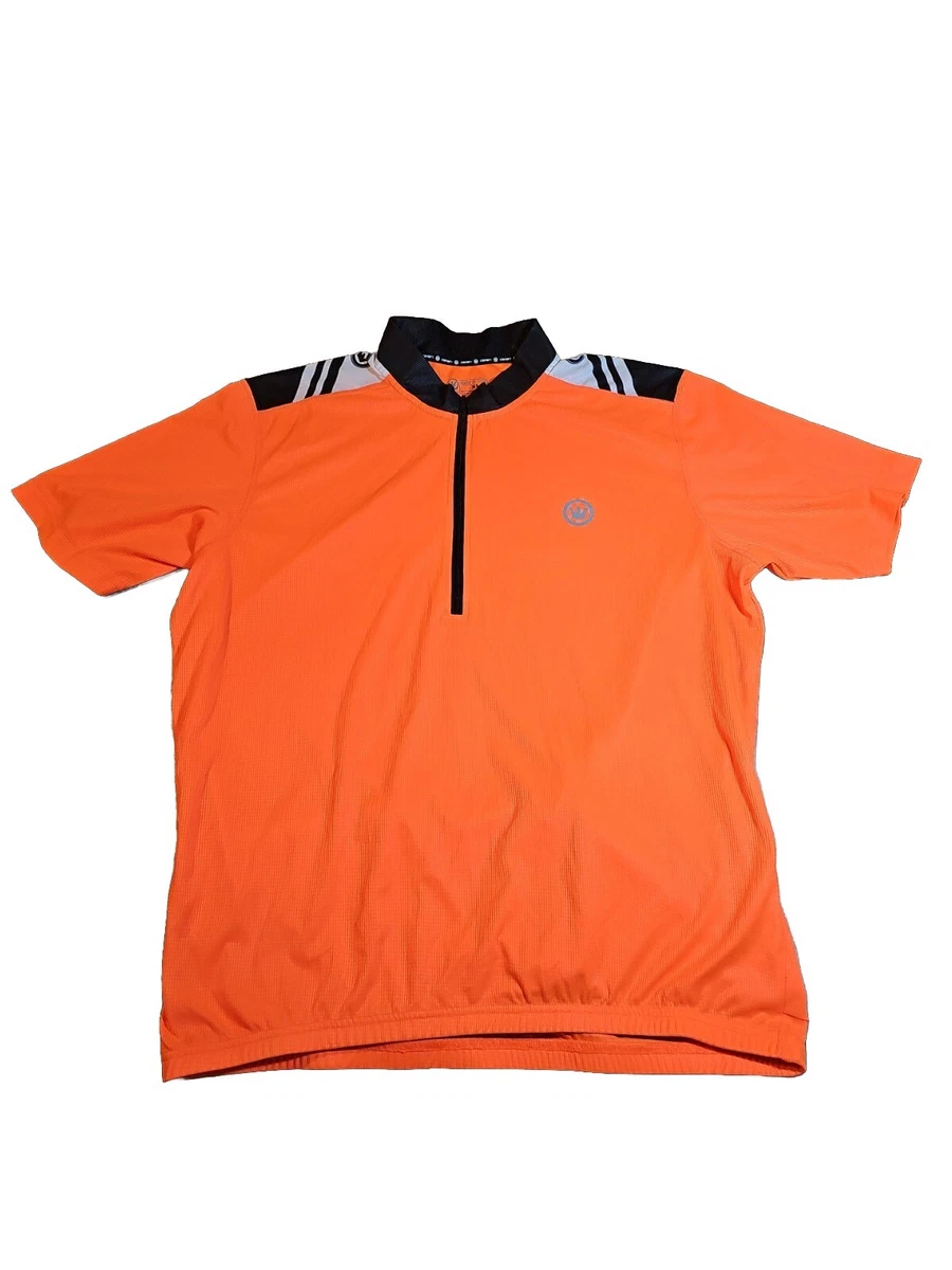 Maillot Cycliste Canari Homme - XXL - Orange/Noir - Manches Courtes - Occasion