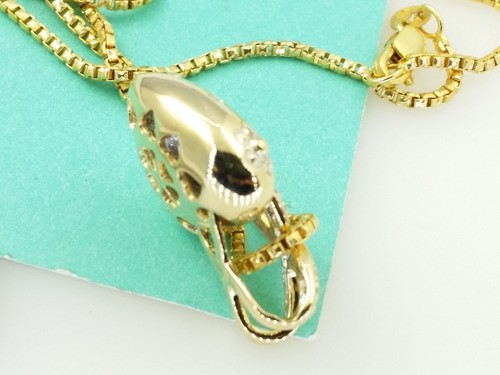 14 Karat Yellow Gold Heart w/ Diamond Pendant Necklace - Picture 8 of 9