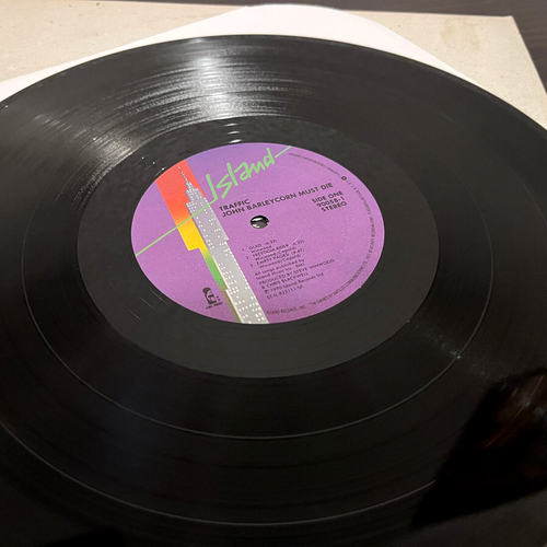 TRAFFIC - John Barleycorn Must Die (Island) - 12" Vinyl Record LP - VG+ - Picture 3 of 3