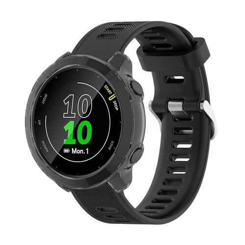Case For Garmin Forerunner 55 158 TPU Bumper Protective Shockproof Frame Cover - Photo 7 sur 11