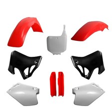 HONDA PLASTIC KIT CR 125 1995 - 1997 CR 250 1995 - 1996 OEM Red Motocross 91507