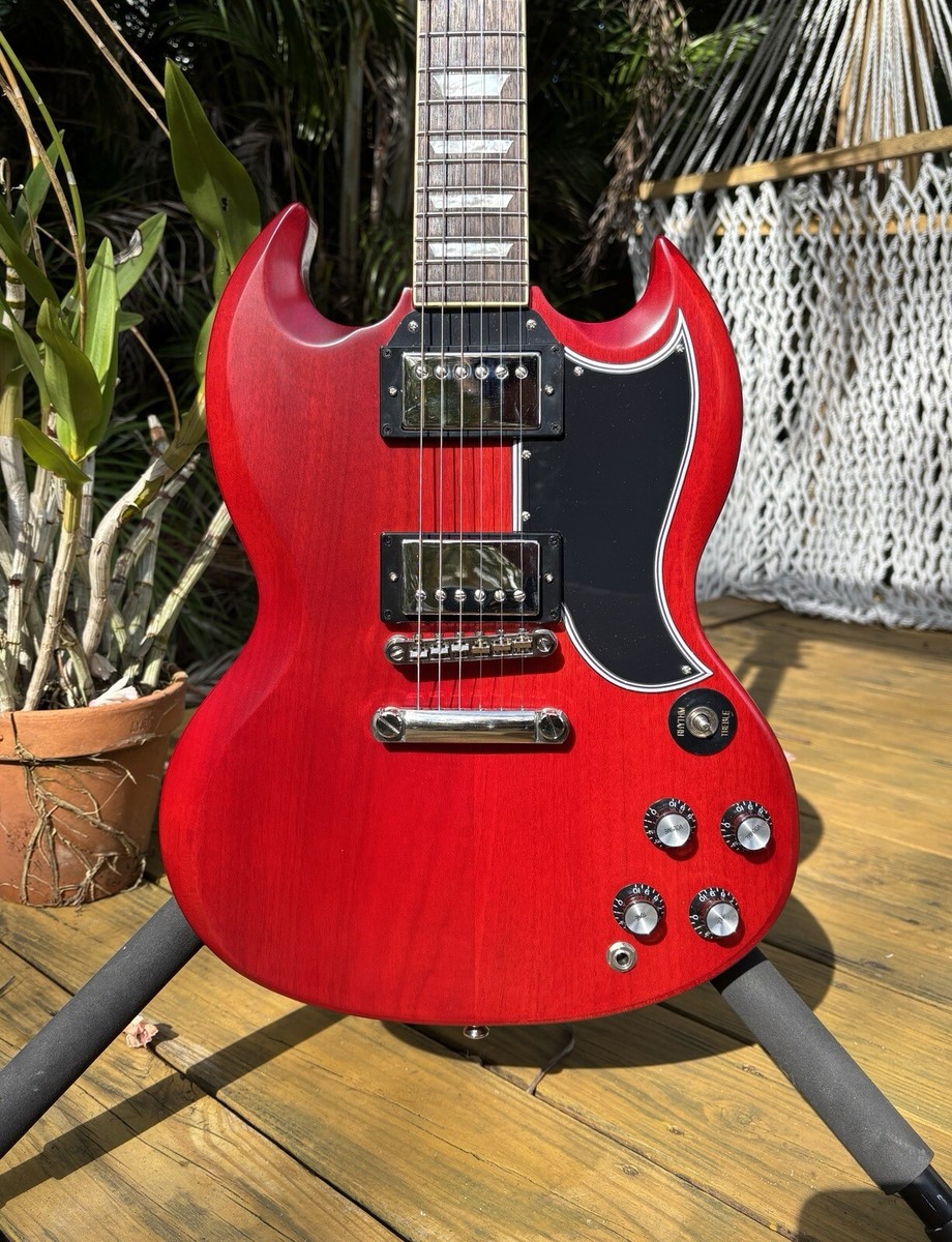 Epiphone 1961 Les Paul SG Standard Burstbuckers, Aged Finish