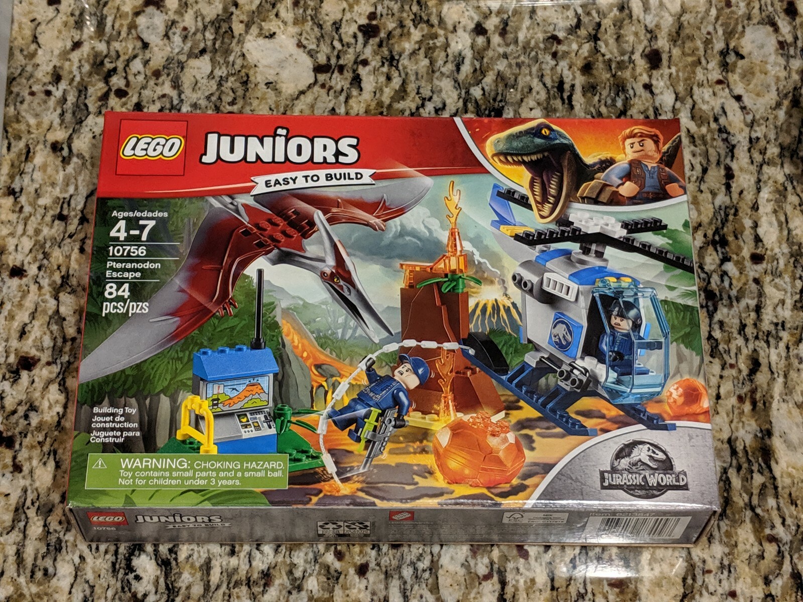 lego juniors jurassic world pteranodon escape