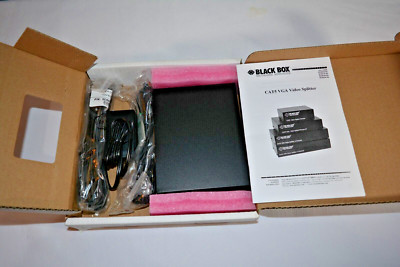 BLACKBOX AC503A-R2 CAT5 VGA VIDEO SPLITTER REMOTE LR.