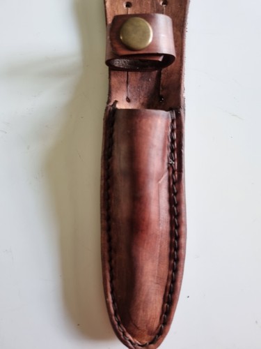Falconry Spike Leather Sheath Moulded Field Sport Hawk Birds Hunting - Picture 2 of 9