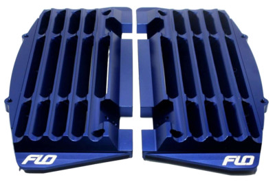 KTM Husqvarna RADIATOR GUARDS / BRACE Blue Flo Motorsports