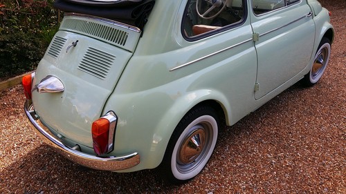 CLASSIC FIAT 500D SUICIDE DOOR CONVERTIBLE TRANSFORMABILE - Picture 4 of 11