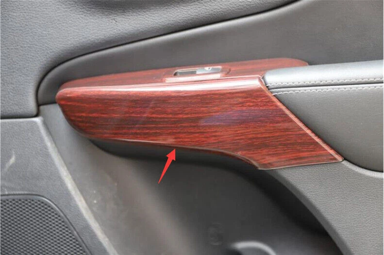 For Jeep Cherokee 2014-2023 wood grain Interior Door Armrest Panel Cover Trim Foto 4 de 4
