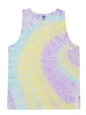 Mystique Tie Dye Tank Tops Sleeveless T-Shirt Adult S M L XL 2XL 3XL Cotton 