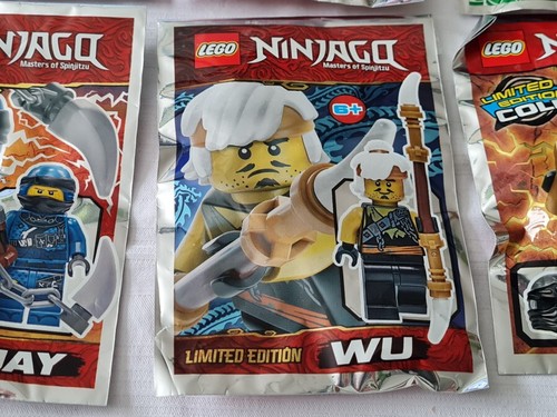 9 x ungeöffnete verschiedene Lego Mini Figuren Ninjago in Polybags !!! NEU !!! - Bild 4 von 10