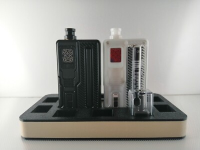 3D gedruckter Ständer - für Dot AIO V.2 & Dot Tanks in schwarz/beige. 