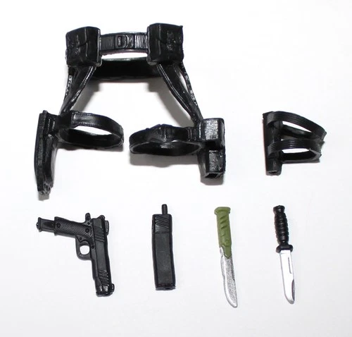 PURGE 919 Retro Beach Head Gun Holster Lot GIJOE CLASSIFIED SERIES 6" Scale 1/12