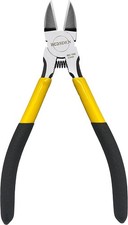 6.5" Spring Loaded Wire Cutter - Ultra Sharp Flush Cut Pliers for Jewelry M