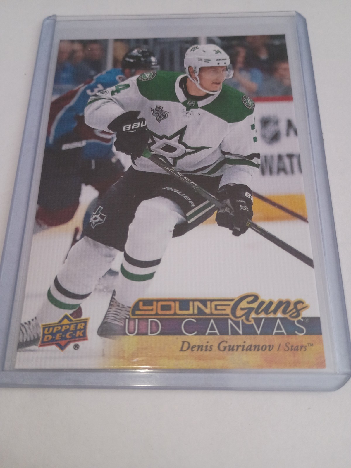 2017-18 Upper Deck - Ud Canvas Young Guns Denis Gurianov #C99 (RC)