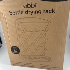 NEW Ubbi Vertical Baby Bottle Drying Rack