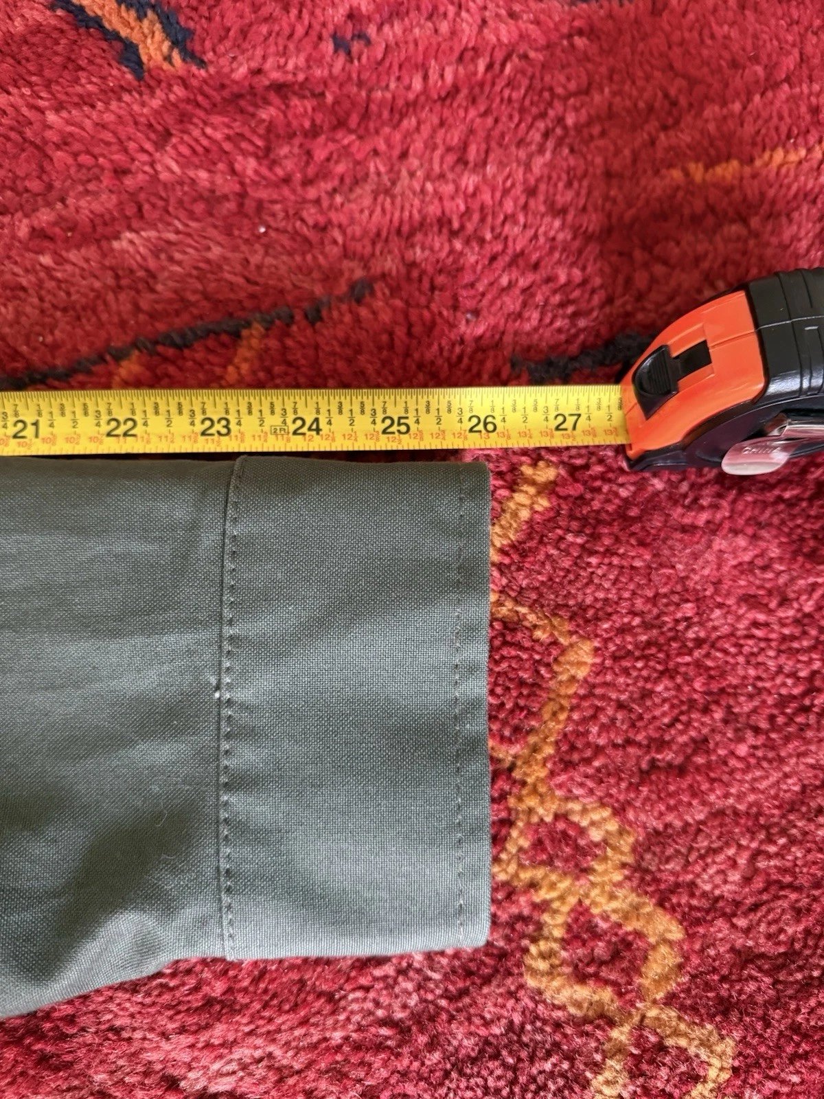 Filson Dry Tin Jac Shirt Made In USA Otter Green Size S image 5
