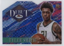 2024-25 Topps Finest Debut Blue Geometric Refractor 5/75 Tyler Smith #D-15 0ix2