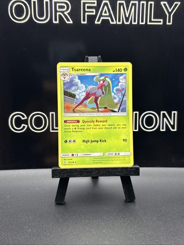 Pokemon Cards Tsareena 19/236 Unified Minds Holo  Mint Card 2019