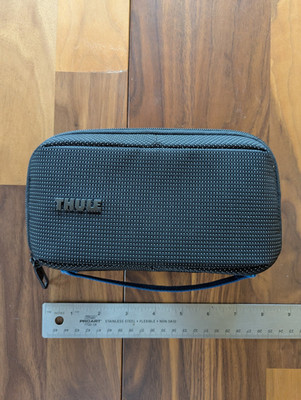 Thule Crossover 2 Travel Organizer Black Zipper Tech Pouch