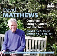 Kreutzer Quartet - Matthews String Quartets 2 - Cd - G4Z