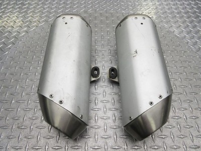 2005 02-06 Ducati Monster 600 M600 Exhaust Pipe Muffler Set 