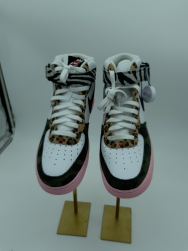 Nike Women's Air Force 1 '07 Mid 'Animal Pack' DZ4841-100 size 11.5 - Picture 3 of 18